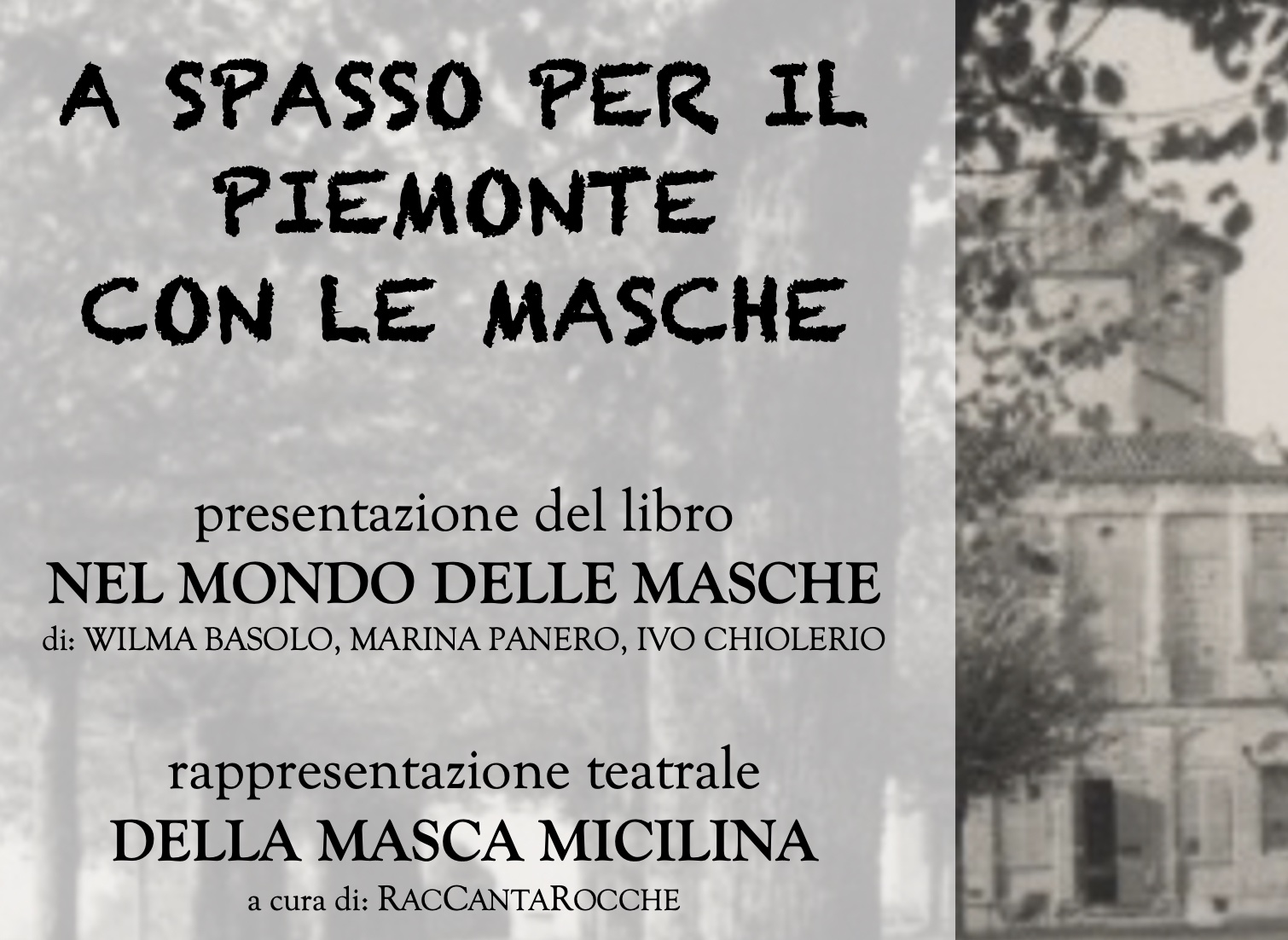 Nel parco della Zizzola di Bra presentazione del libro &ldquo;Nel mondo delle Masche&rdquo; di Wilma Basolo, Marina Panero e Ivo Chiolerio