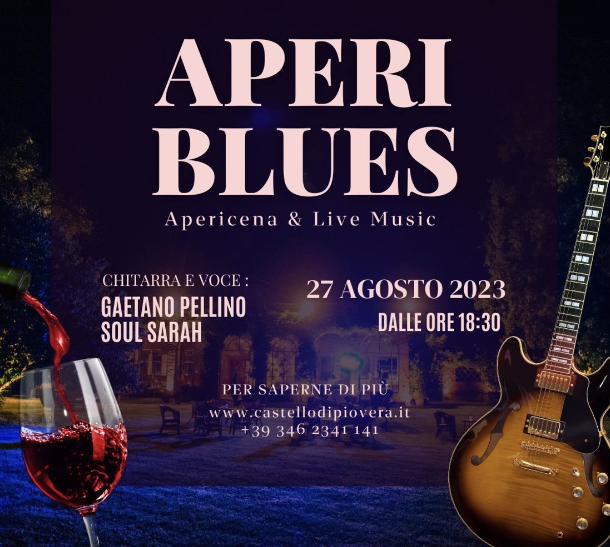 Aperiblues: apericena e live music 