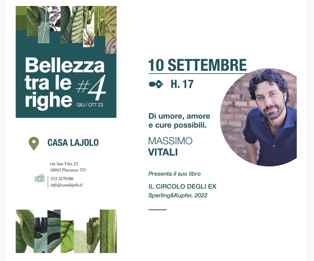 Bellezza tra le righe a Casa Lajolo